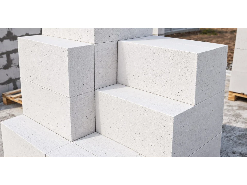 Calcium Silicate Block & Pipe Section — Load-bearing, stainless-safe