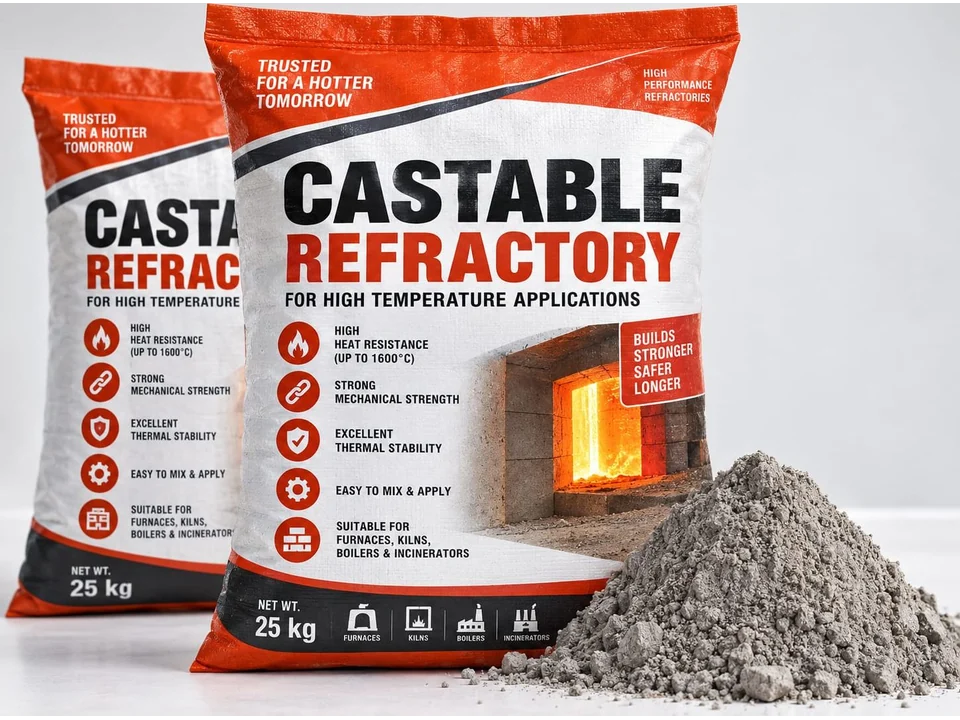 Castable Refractory — LCC, high alumina & insulating