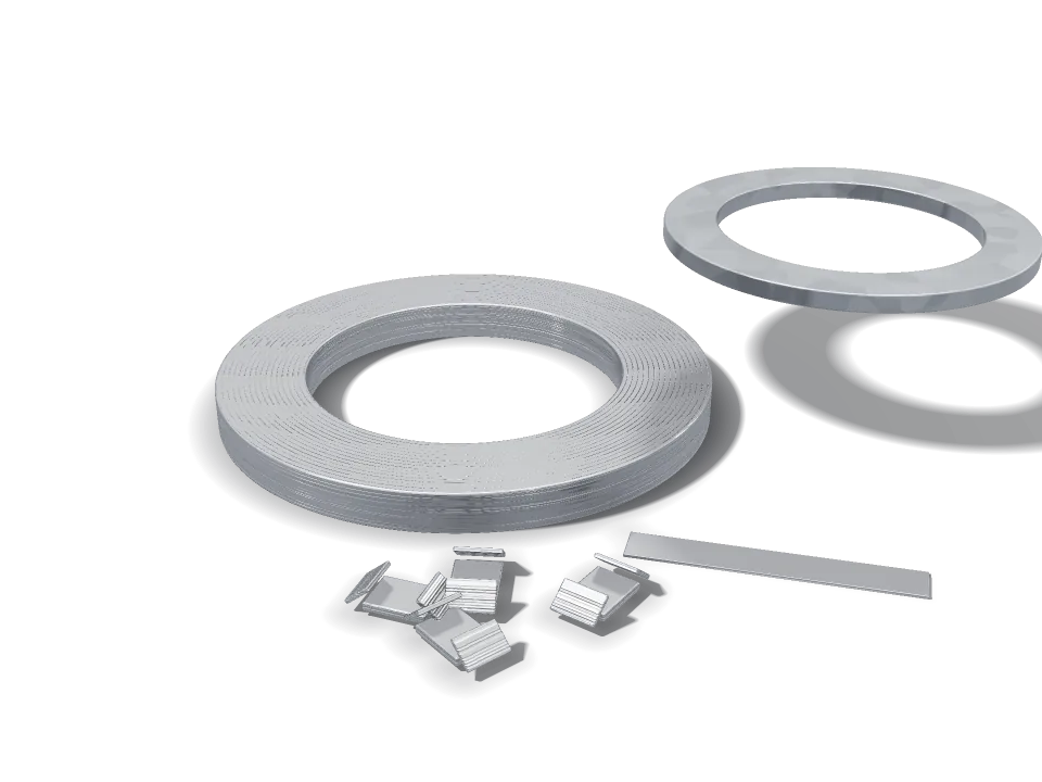 Insulation Band & Buckles — GI / SS strapping