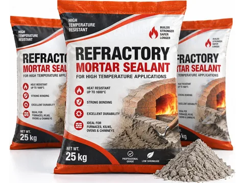 Refractory Mortar — Heat & air setting