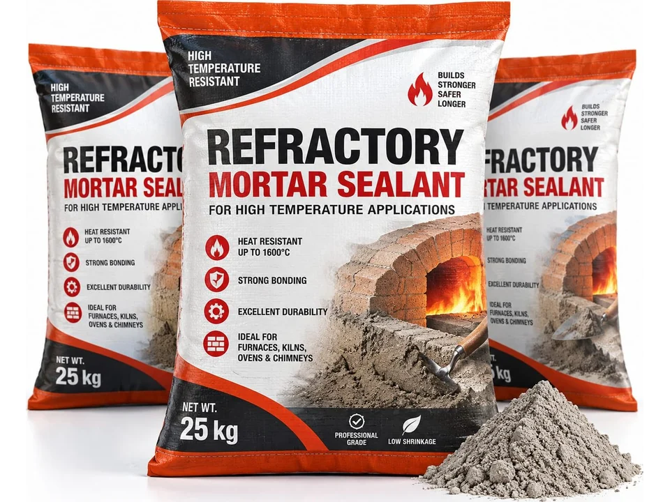 Refractory Mortar — Heat & air setting