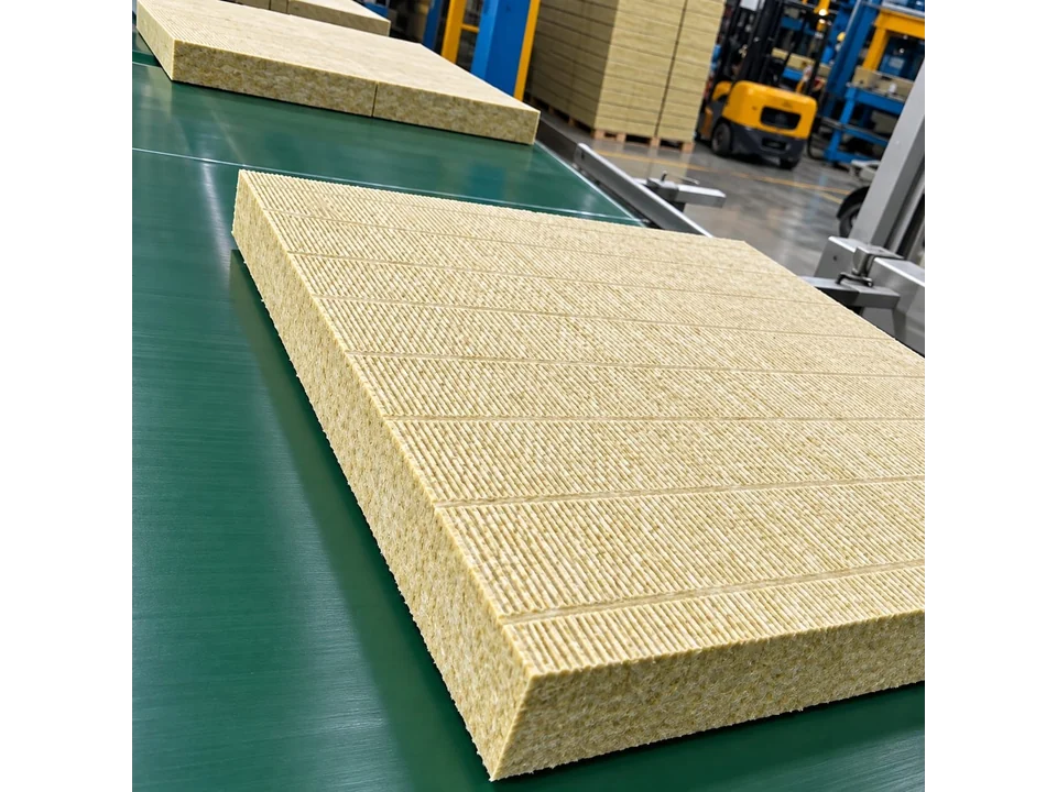 Rockwool LRB Slab — Light resin-bonded, semi-rigid