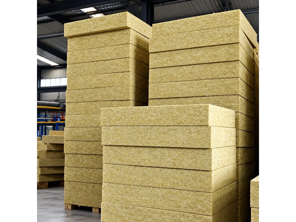 Rockwool RB Slab — Resin-bonded, high density